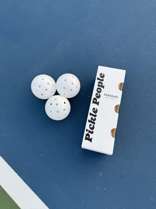 White Outdoor Pickleballs