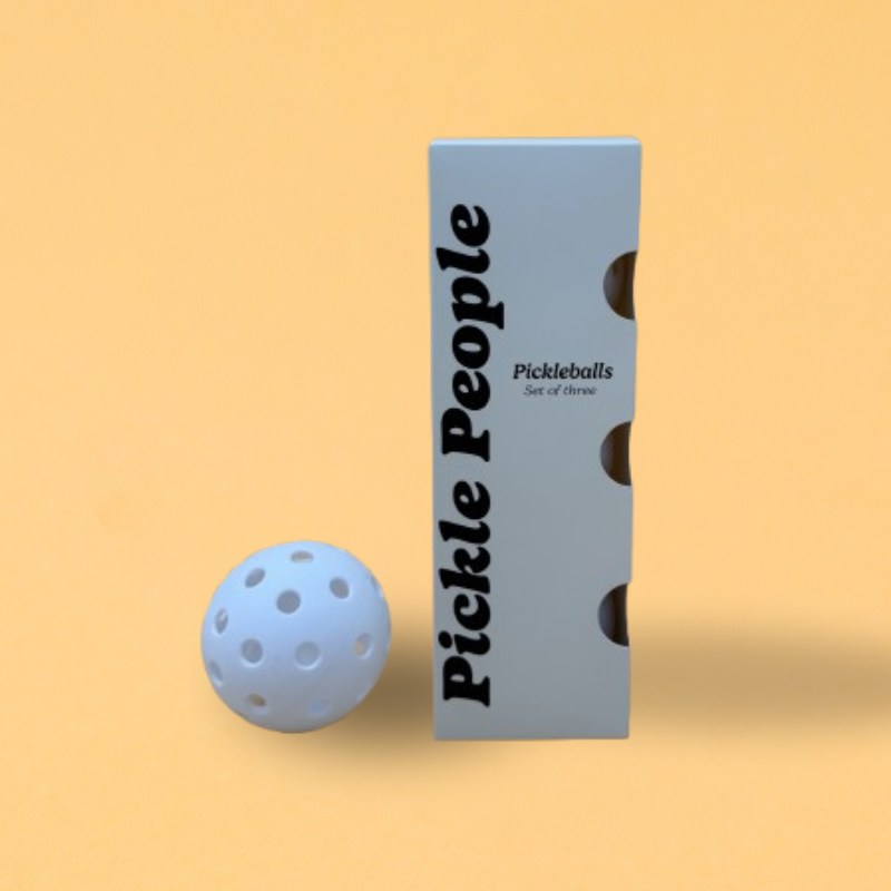 White Outdoor Pickleballs