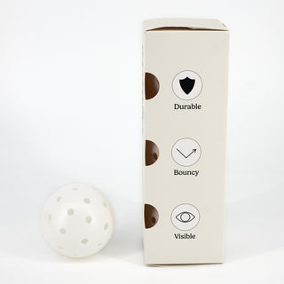 White Outdoor Pickleballs
