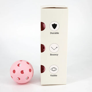 Pickle People Balls Pink Pickleballs (Indoor)