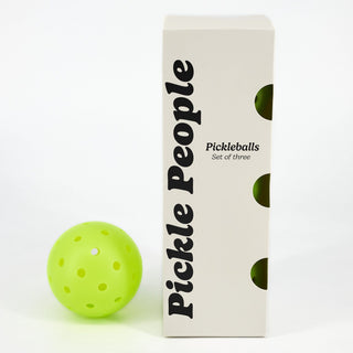 Pickle People Green Pickleballs (Outdoor)