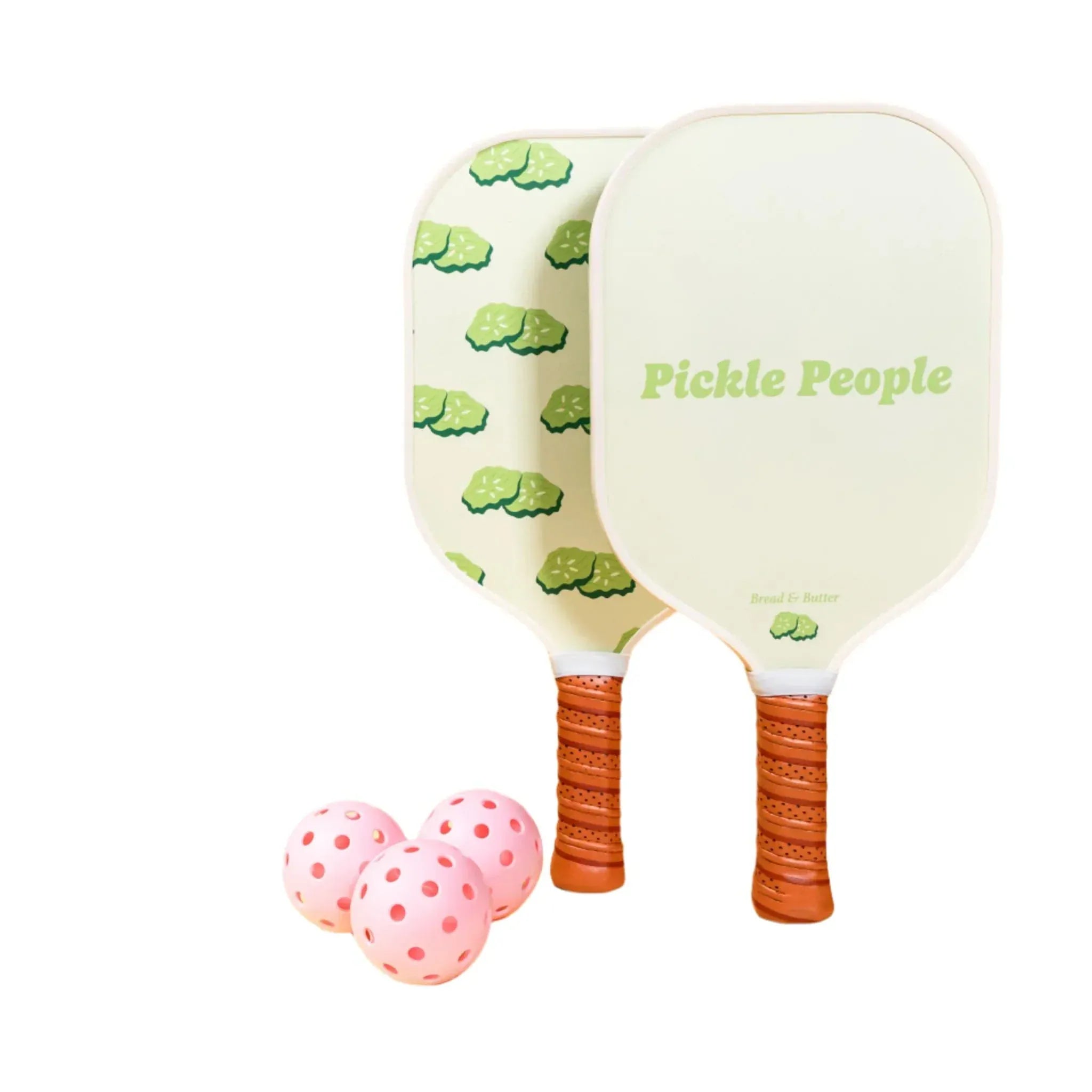 Pickle People Pickleball Paddle - Durable Fiberglass Surface, Lightweight, Honeycomb Core & Comfort Grip